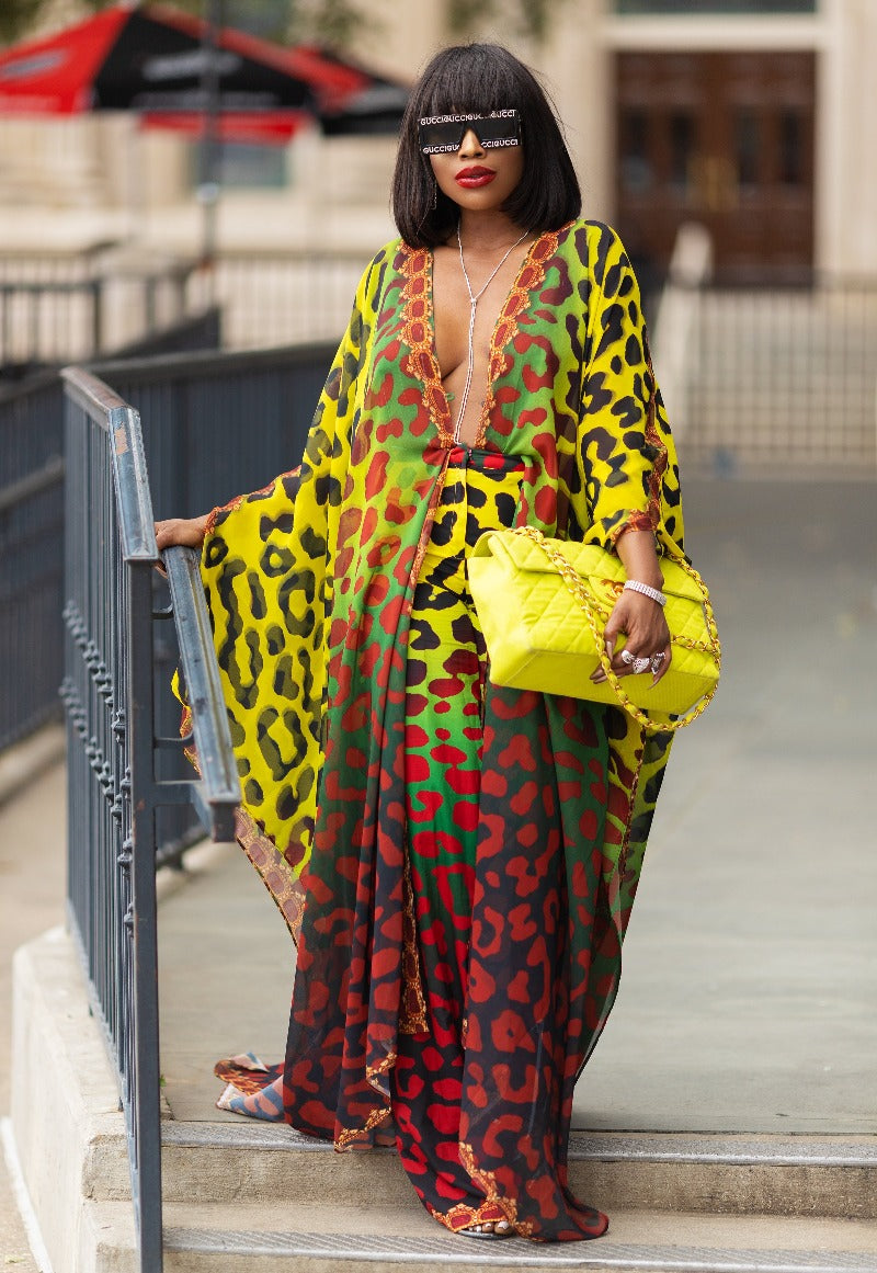 Nawara Kaftan with Marley Pants — as worn